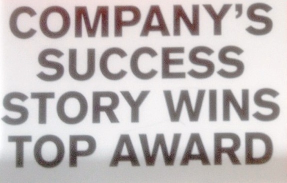 OTC Winning UK Business Award 2015